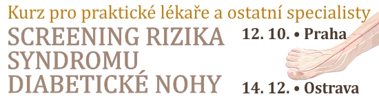 SCREENING RIZIKA SYNDROMU DIABETICKÉ NOHY
