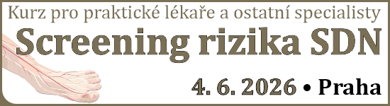 Screening rizika syndromu diabetické nohy