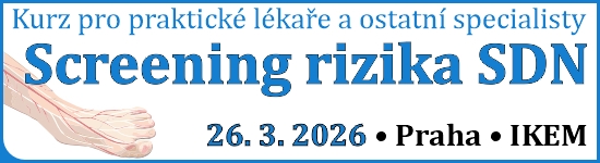 Screening rizika syndromu diabetické nohy