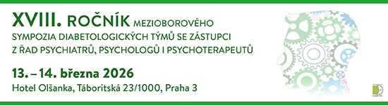 XVIII. ročník mezioborového sympozia diabetologických týmů se zástupci z řad psychiatrů, psychologů i psychoterapeutů