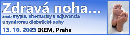 Zdravá noha…<br>aneb atypie, alternativy a adjuvancia u syndromu diabetické nohy