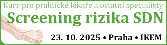 Screening rizika syndromu diabetické nohy