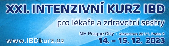 XXI. intenzivní kurz IBD pro lékaře a zdravotní sestry