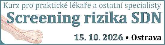 Screening rizika syndromu diabetické nohy