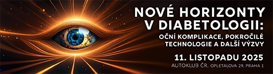 Nové horizonty v diabetologii: oční komplikace, pokročilé technologie a další výzvy