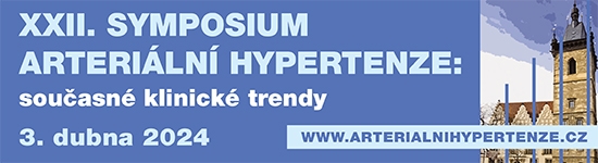 XXII. SYMPOSIUM ARTERIÁLNÍ HYPERTENZE: současné klinické trendy