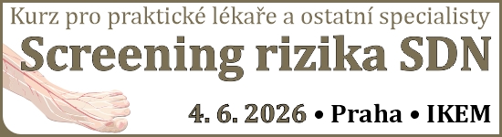 Screening rizika syndromu diabetické nohy